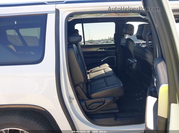 1C4SJSBP7SS513619 2025 JEEP WAGONEER L White Widok naklejki z numerem VIN