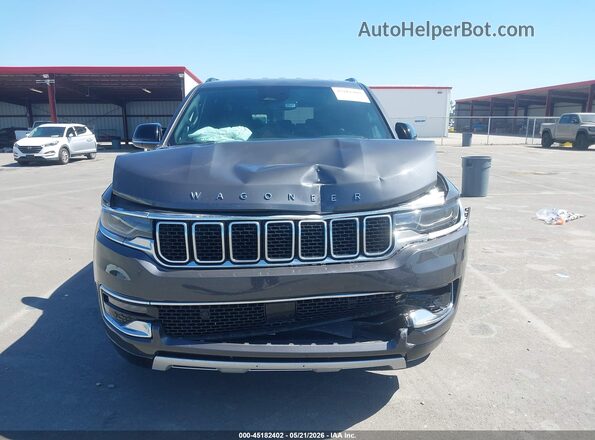 1C4SJSBPXRS131823 2024 JEEP WAGONEER L Gray Widok deski rozdzielczej