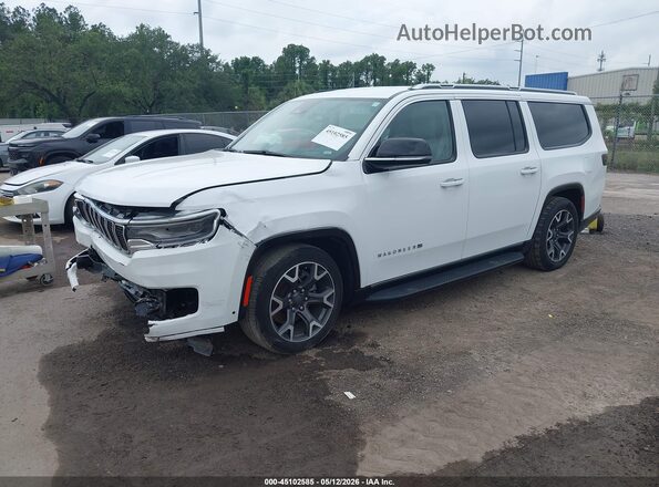 1C4SJSDP7RS168194 2024 JEEP WAGONEER L White Передня ліва чверть