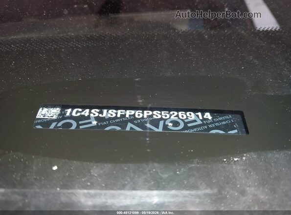 1C4SJSFP6PS526914 2023 JEEP GRAND WAGONEER L Gray Widok komory silnika