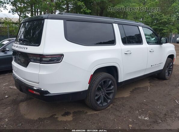1C4SJSFP6RS107108 2024 JEEP GRAND WAGONEER L Белый Задняя правая четверть