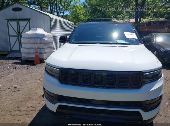 1C4SJSFP8RS150073 2024 JEEP GRAND WAGONEER L White წინა ხედი