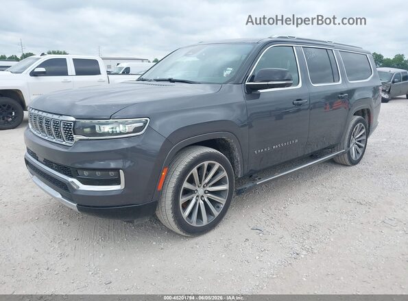 1C4SJSFPXPS556854 2023 JEEP GRAND WAGONEER L Gray Przód lewy