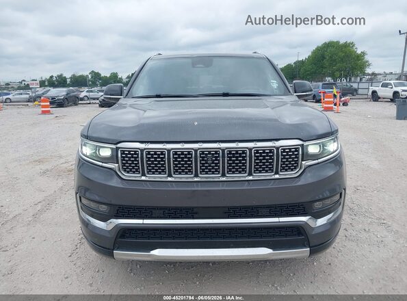 1C4SJSFPXPS556854 2023 JEEP GRAND WAGONEER L Gray Widok zestawu wskaźników