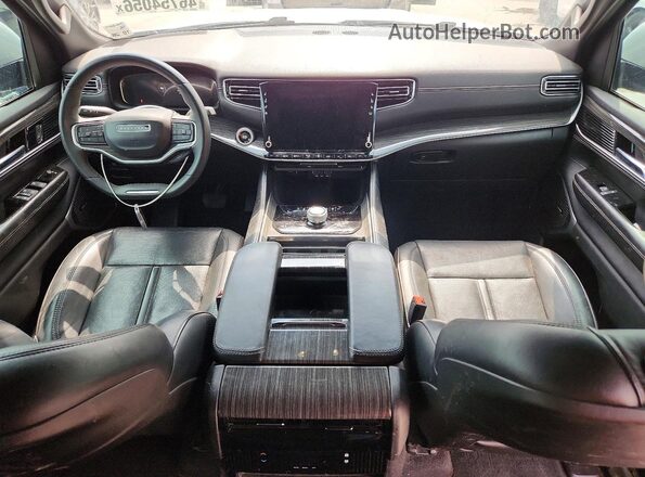 1C4SJUBT7NS202009 2022 JEEP WAGONEER Silver Vista del salpicadero