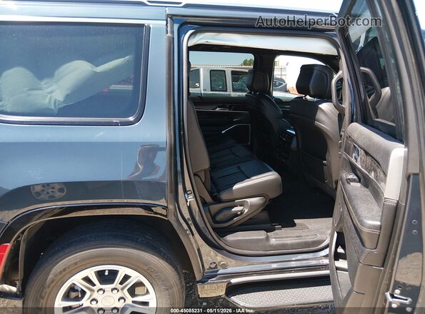 1C4SJVAP2PS574340 2023 JEEP WAGONEER Blue Vista de la etiqueta del VIN