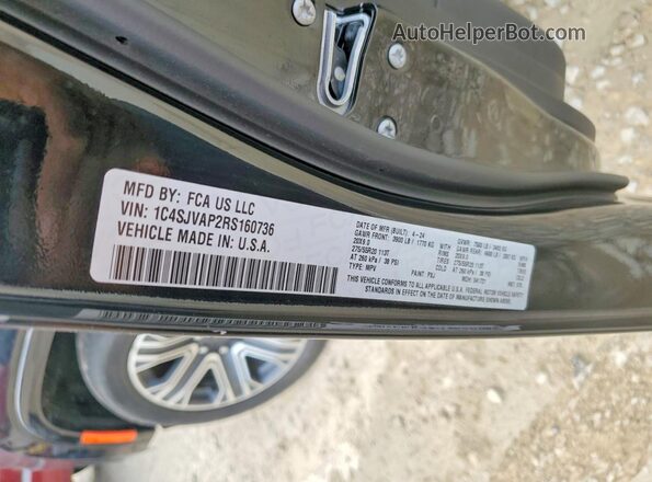 1C4SJVAP2RS160736 2024 JEEP WAGONEER Black 