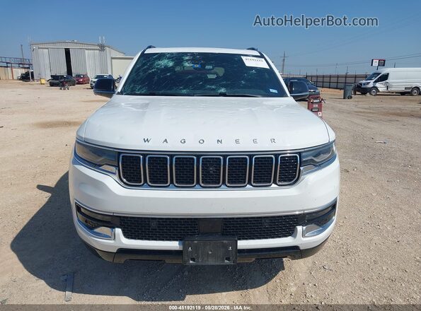 1C4SJVAT9PS544278 2023 JEEP WAGONEER Белый Вид щитка приборов
