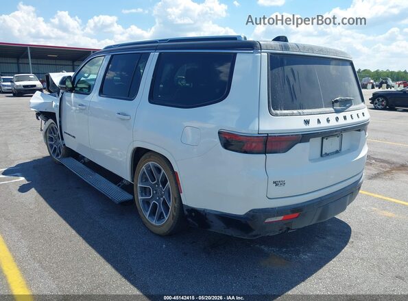 1C4SJVDP1SS529409 2025 JEEP WAGONEER White Trasero izquierdo