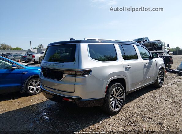 1C4SJVEP9SS502344 2025 JEEP GRAND WAGONEER Silver Rear right