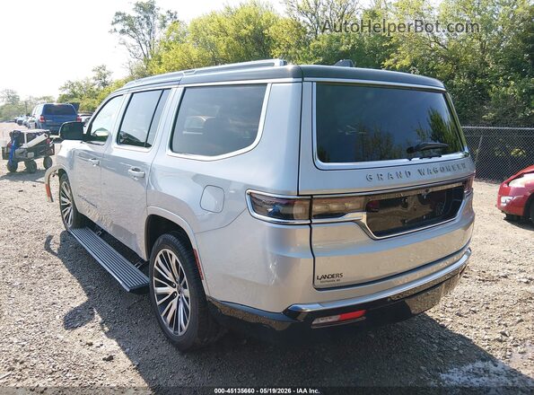 1C4SJVEP9SS502344 2025 JEEP GRAND WAGONEER Silver Rear left