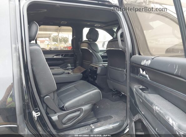 1C4SJVFJ5PS541174 2023 JEEP GRAND WAGONEER Black Vista de la etiqueta del VIN