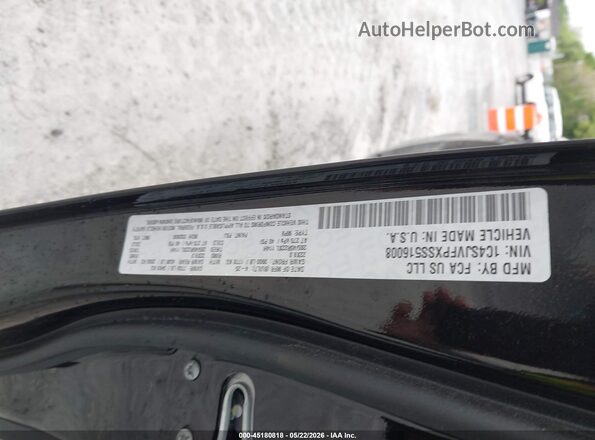 1C4SJVFPXSS516008 2025 JEEP GRAND WAGONEER Black Vista de la etiqueta del VIN