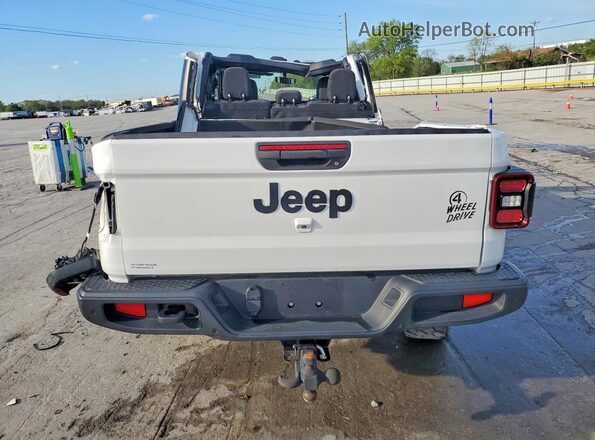 1C6HJTAG0ML605516 2021 JEEP GLADIATOR White Widok z tyłu
