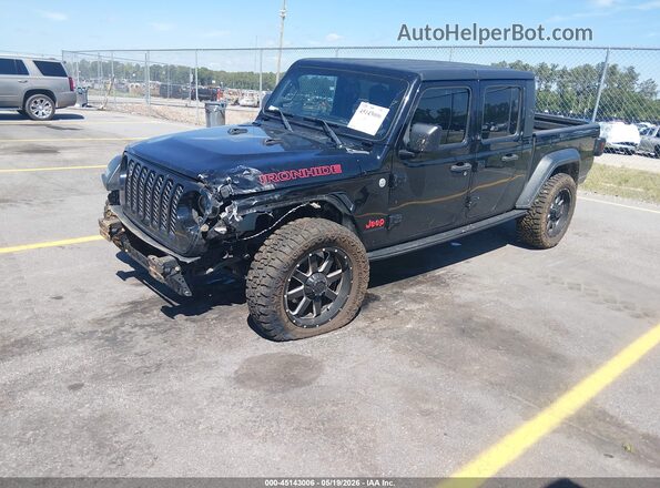 1C6HJTAG1LL140047 2020 JEEP GLADIATOR Black Przód lewy