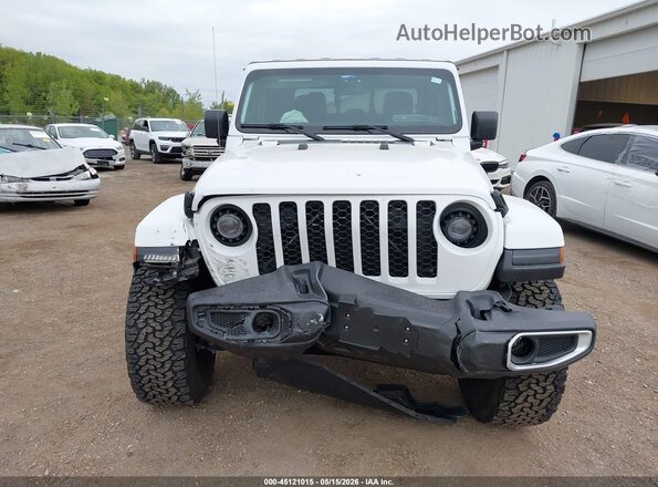 1C6HJTAG1PL544925 2023 JEEP GLADIATOR White Instrument cluster view