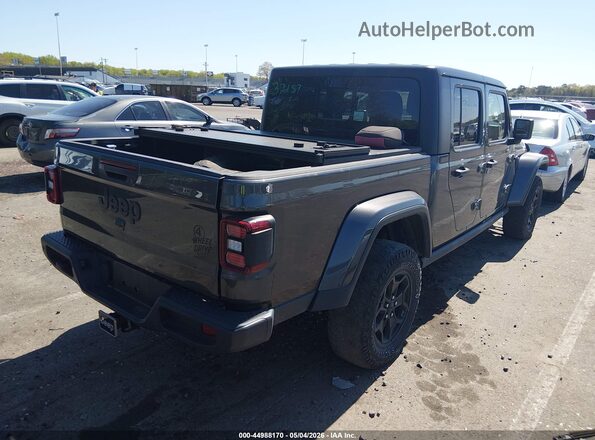 1C6HJTAG2NL102524 2022 JEEP GLADIATOR Gray Задня права чверть