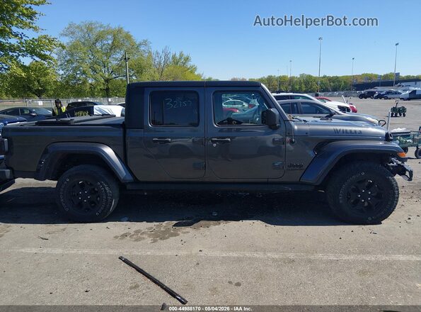 1C6HJTAG2NL102524 2022 JEEP GLADIATOR Gray Вид задньої частини салону