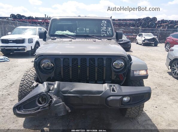1C6HJTAG2PL517622 2023 JEEP GLADIATOR Gray უკანა სალონის ხედი