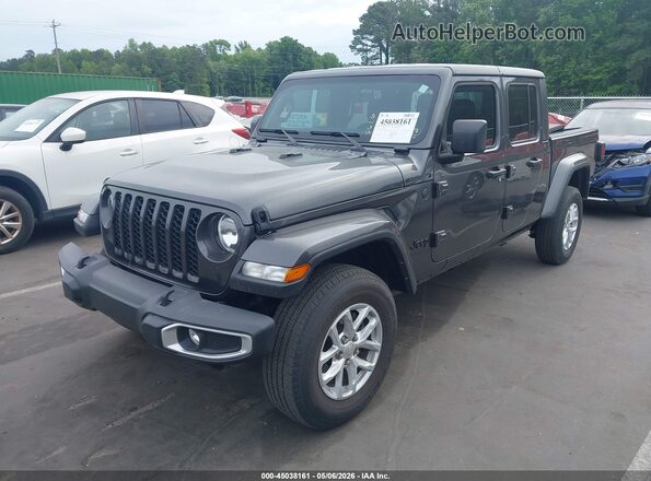 1C6HJTAG2PL566223 2023 JEEP GLADIATOR Gray 