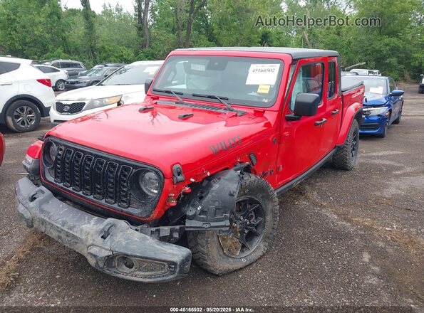 1C6HJTAG2RL117501 2024 JEEP GLADIATOR Red 