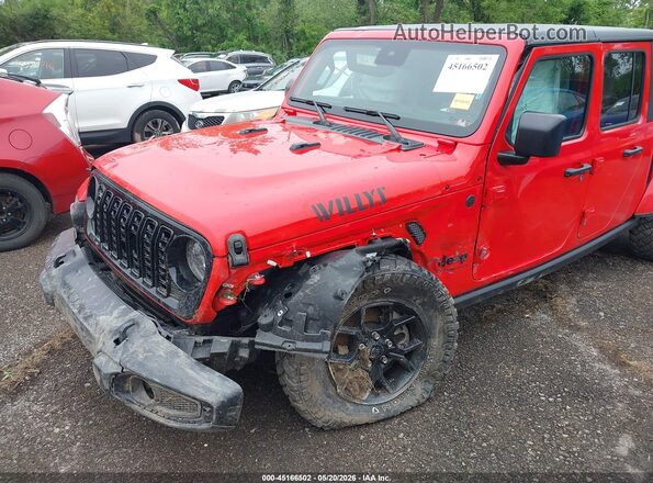 1C6HJTAG2RL117501 2024 JEEP GLADIATOR Red 
