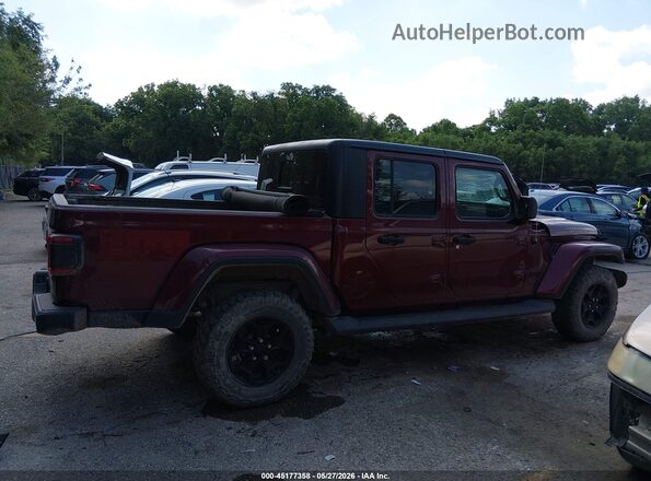 1C6HJTAG3ML523084 2021 JEEP GLADIATOR Maroon სალონის 360-გრადუსიანი ხედი