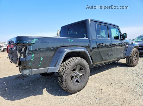 1C6HJTAG3ML576786 2021 JEEP GLADIATOR Черный Задняя правая четверть