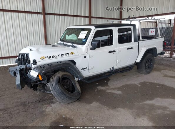 1C6HJTAG3PL511408 2023 JEEP GLADIATOR White Vista tres cuartos delantera izquierda