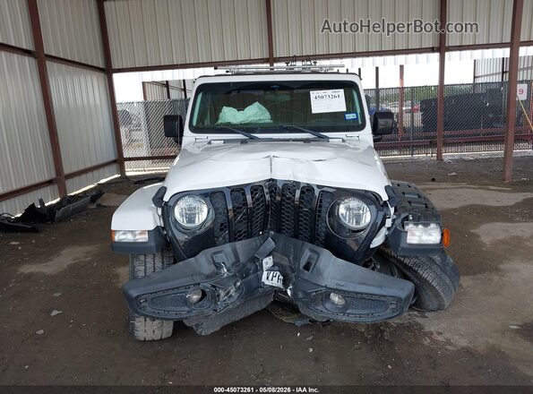 1C6HJTAG3PL511408 2023 JEEP GLADIATOR White Vista del cuadro de instrumentos