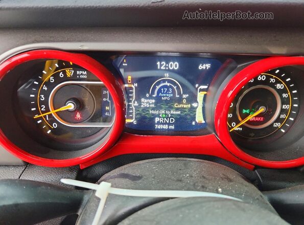 1C6HJTAG4LL128474 2020 JEEP GLADIATOR Red 