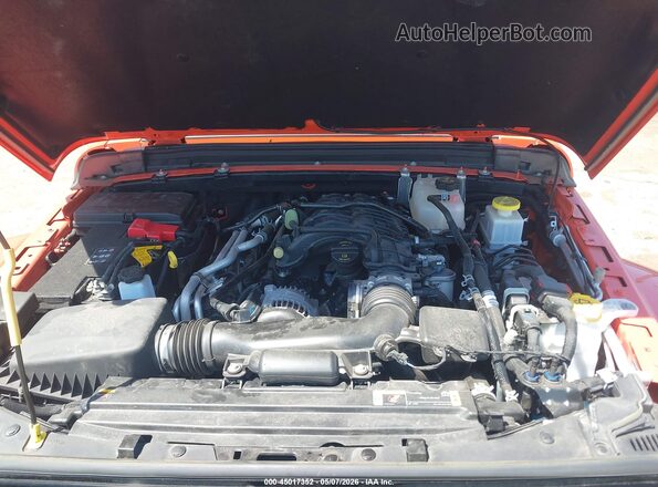 1C6HJTAG4PL578180 2023 JEEP GLADIATOR Orange Widok z tyłu