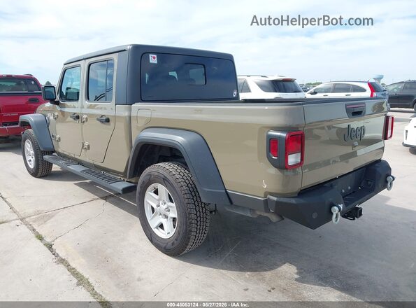 1C6HJTAG5LL191325 2020 JEEP GLADIATOR Brown Tył lewy