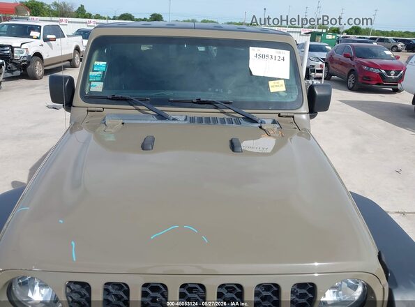 1C6HJTAG5LL191325 2020 JEEP GLADIATOR Brown Widok z tyłu