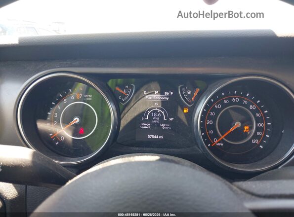 1C6HJTAG6ML575860 2021 JEEP GLADIATOR Gray Vista de los asientos traseros