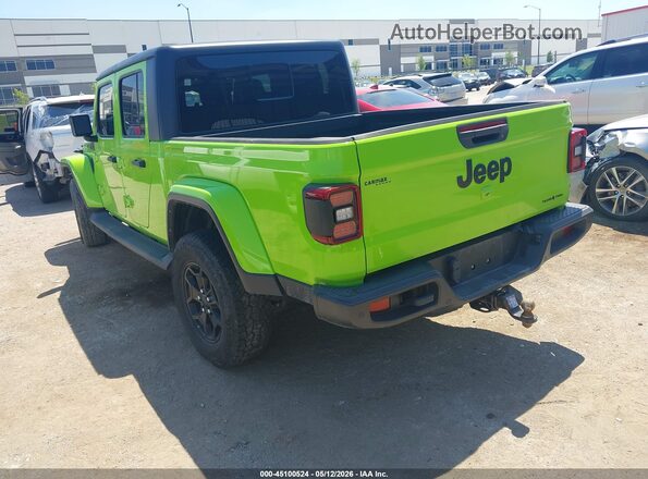 1C6HJTAG7ML622961 2021 JEEP GLADIATOR Green Задня ліва чверть