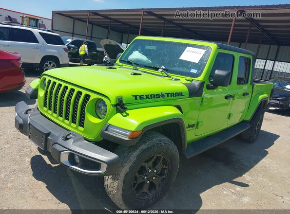 1C6HJTAG7ML622961 2021 JEEP GLADIATOR Green Передня ліва чверть