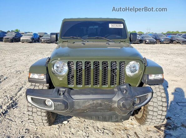 1C6HJTAG7NL122011 2022 JEEP GLADIATOR Green წინა ხედი