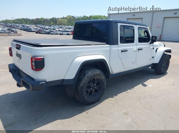 1C6HJTAG8ML518141 2021 JEEP GLADIATOR White უკანა მარჯვენა