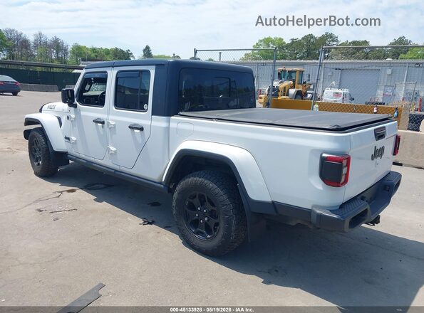 1C6HJTAG8ML518141 2021 JEEP GLADIATOR White უკანა მარცხენა