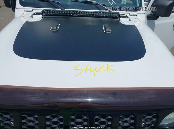 1C6HJTAG8ML518141 2021 JEEP GLADIATOR White უკანა ხედი