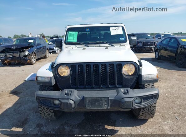 1C6HJTAG8ML565671 2021 JEEP GLADIATOR White Вид щитка приладів