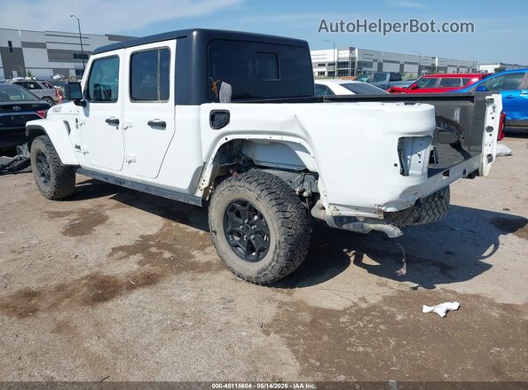 1C6HJTAG8ML565671 2021 JEEP GLADIATOR White Задня ліва чверть