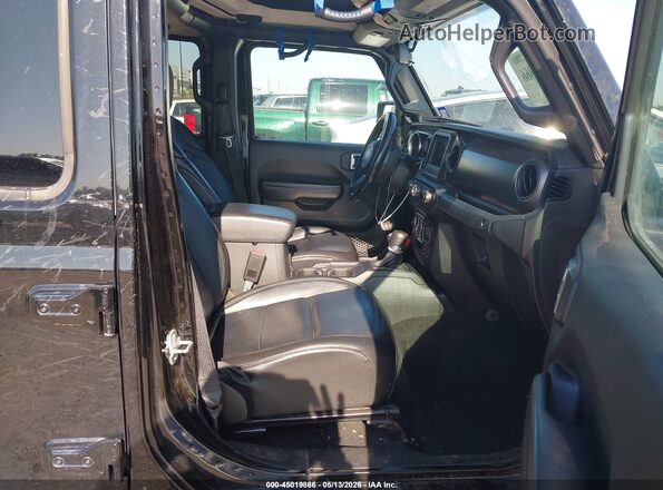 1C6HJTAG8ML618241 2021 JEEP GLADIATOR Black Front interior view