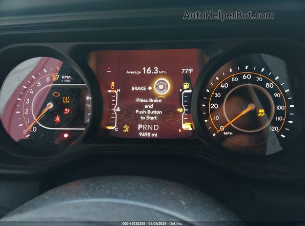 1C6HJTAG8RL118894 2024 JEEP GLADIATOR Red Widok tylnych siedzeń