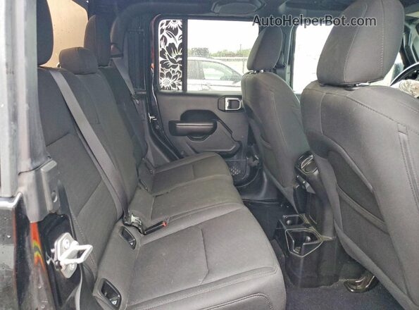 1C6HJTAG9LL192011 2020 JEEP GLADIATOR Black Հետևի նստատեղերի տեսք