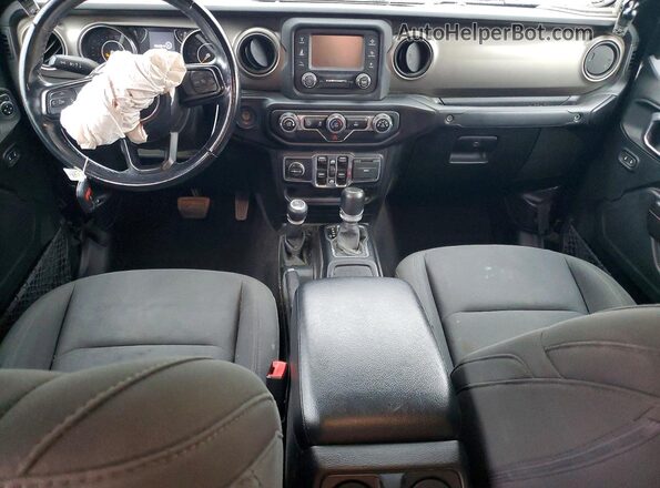 1C6HJTAG9LL192011 2020 JEEP GLADIATOR Black Առջևի վահանակի տեսք
