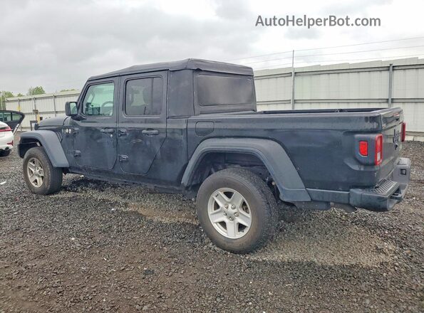 1C6HJTAG9LL192011 2020 JEEP GLADIATOR Black Հետևի ձախ