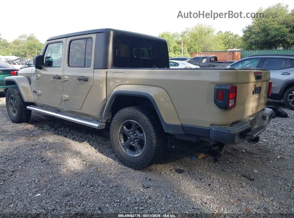 1C6HJTAG9LL192672 2020 JEEP GLADIATOR Tan Հետևի ձախ