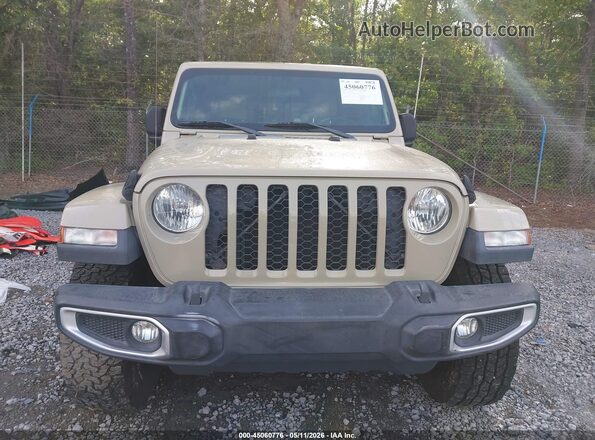 1C6HJTAG9LL192672 2020 JEEP GLADIATOR Tan Սարքավորումների վահանակի տեսք